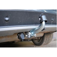 Фаркоп Galia оцинкованный для BMW X5 E70 (искл. M-пакет) 2007-2013. Быстросъемный крюк. Артикул B017C