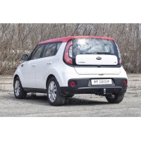Фаркоп PT Group для Kia Soul II 2013-2019. Быстросъемный крюк. Артикул 06081501
