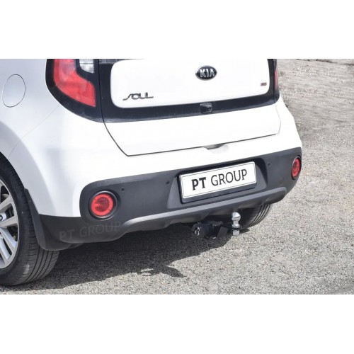 Фаркоп PT Group для Kia Soul II 2013-2019. Быстросъемный крюк. Артикул 06081501