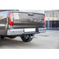 Фаркоп Aragon для Nissan Navara D23 с бампером 2015-2020. Фланцевое крепление. Артикул E4131AC