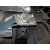Фаркоп Galia оцинкованный для Fiat Grande Punto (в т.ч. Evo) 2006-2010. Быстросъемный крюк. Артикул F101C