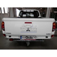 Фаркоп Galia оцинкованный для Mitsubishi L200 III 1996-2006. Быстросъемный крюк. Артикул M120C