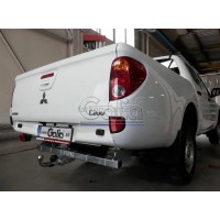 Фаркоп Galia оцинкованный для Mitsubishi L200 III 1996-2006. Быстросъемный крюк. Артикул M120C