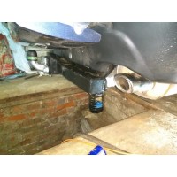 Фаркоп Лидер-Плюс для Mitsubishi Outlander XL 2007-2012. Фланцевое крепление. Артикул M105-F