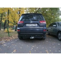 Фаркоп Лидер-Плюс для Mitsubishi Outlander XL 2007-2012. Фланцевое крепление. Артикул M105-F