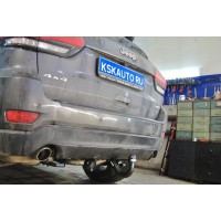 Фаркоп Brink (Thule) для Jeep Grand Cherokee WK2 (искл. SRT8) 2011-2013. Быстросъемный крюк. Артикул 542000