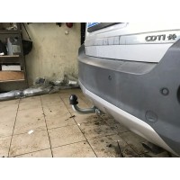Фаркоп Galia оцинкованный для Chevrolet Captiva (для авто без запаски снизу) 2013-2016. Артикул O065A