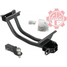 Фаркоп Niva-Parts усиленный со сьемным шаром для Lada 4x4 Urban 2014-2020. Артикул NP-00391