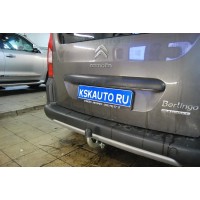 Фаркоп Galia оцинкованный для Peugeot Partner II (Tepee) L1 (длина базы 4380мм) 2008-2020. Артикул C052A