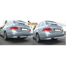 Фаркоп Aragon для BMW 5-серия E60/61 седан, универсал (искл. М5) 2003-2010. Быстросъемный крюк. Артикул E0801CM