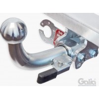 Фаркоп Galia оцинкованный для Peugeot 508 универсал 2011-2020. Быстросъемный крюк. Артикул P044C