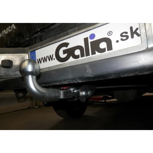 Фаркоп Galia оцинкованный для Nissan Navara D40 2005-2015. Быстросъемный крюк. Артикул N052C