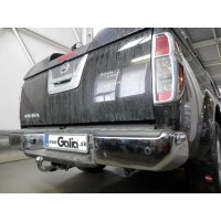 Фаркоп Galia оцинкованный для Nissan Navara D40 2005-2015. Быстросъемный крюк. Артикул N052C