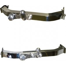 Фаркоп Baltex для Toyota Land Cruiser 100 GX 1998-2007. (с декор. накладкой) Фланцевое крепление. Артикул Y-09aNM
