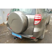 Фаркоп Baltex для Toyota RAV4 III (вкл. Long) 2006-2012. Фланцевое крепление. Артикул 24.1734.22