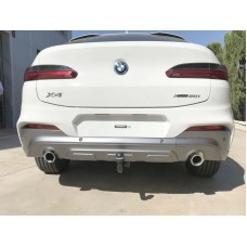 Фаркоп Aragon (быстросъемный крюк, вертикальное крепление) для BMW X4 G02 2018-2020. Артикул E0812BV