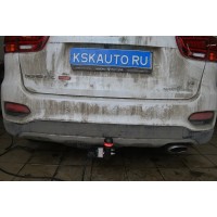 Фаркоп Bosal для Hyundai Santa Fe IV (одна выхлопная труба) 2018-2020. Артикул 6761-A