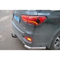 Фаркоп Bosal для Hyundai Santa Fe IV (одна выхлопная труба) 2018-2020. Артикул 6761-A