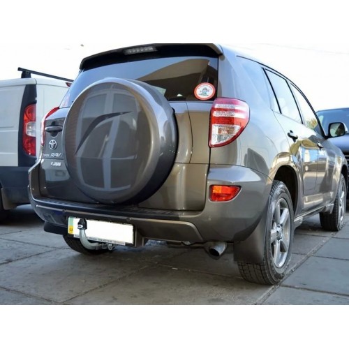 Фаркоп Galia оцинкованный для Toyota RAV4 III 2006-2012. Быстросъемный крюк. Артикул T058C