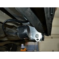 Фаркоп Galia оцинкованный для Toyota RAV4 III 2006-2012. Быстросъемный крюк. Артикул T058C