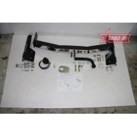 Фаркоп Союз-96 с металлической накладкой (надпись Prado) для Toyota Land Cruiser Prado 120 2002-2009. Артикул TC12.10.4003