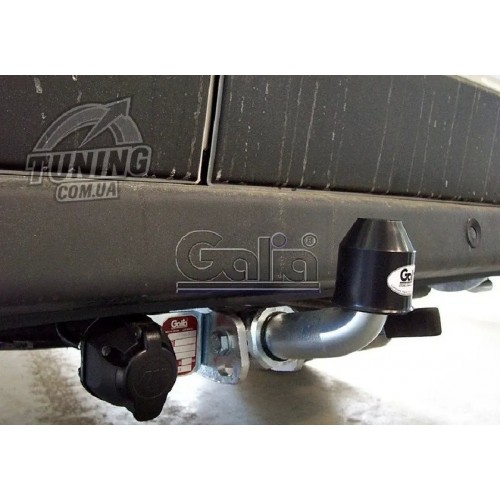 Фаркоп Galia оцинкованный для Peugeot Boxer L1, L2, L3, L4 2006-2020. Быстросъемный крюк. Артикул C042C