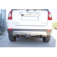 Фаркоп Aragon (быстросъемный крюк, горизонтальное крепление) для Opel Antara (искл. Flex-Fix) 2006-2017. Артикул E1000AS