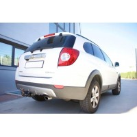 Фаркоп Aragon (быстросъемный крюк, горизонтальное крепление) для Opel Antara (искл. Flex-Fix) 2006-2017. Артикул E1000AS