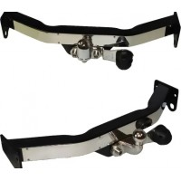Фаркоп Baltex для Toyota Land Cruiser 100 VX 1998-2007. (с декор. пластиной) Фланцевое крепление. Артикул Y-08a