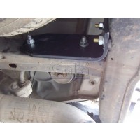 Фаркоп Galia оцинкованный для Mercedes-Benz M-Класс (ML) W163 (запаска под бампером) 1998-2005. Артикул M029A