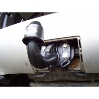 Фаркоп Galia оцинкованный для Mercedes-Benz M-Класс (ML) W163 (запаска под бампером) 1998-2005. Артикул M029A