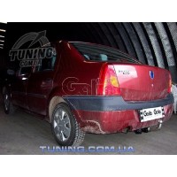 Фаркоп Galia оцинкованный для Renault Logan I седан 2004-2014. Быстросъемный крюк. Артикул D033C