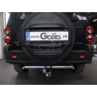 Фаркоп Galia оцинкованный для Jeep Cherokee KJ (Cherokee в России, Liberty в США) 2001-2008. Быстросъемный крюк. Артикул J007C