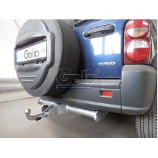 Фаркоп Galia оцинкованный для Jeep Cherokee KJ (Cherokee в России, Liberty в США) 2001-2008. Быстросъемный крюк. Артикул J007C