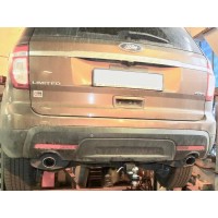 Фаркоп Baltex для Ford Explorer V (вкл. Sport) 2011-2020. Быстросъемный крюк. Артикул 08.2247.32