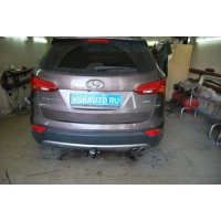 Фаркоп Лидер-Плюс для Kia Sorento II рестайлинг XM FL 2012-2020. Артикул H224-A