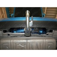 Фаркоп Galia оцинкованный для Mercedes-Benz B-Класс W246 2011-2018. Быстросъемный крюк. Артикул M128C
