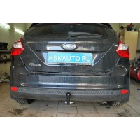 Фаркоп Лидер-Плюс для Ford Focus ll хэтчбек 2004-2011. Артикул F101-A