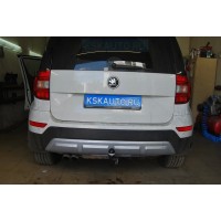 Фаркоп Brink (Thule) для Skoda Yeti 2009-2020. Быстросъемный крюк. Артикул 524500