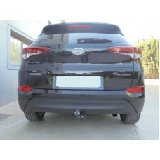 Фаркоп Aragon (быстросъемный крюк, горизонтальное крепление) для Hyundai Tucson III до рестайлинга 2015-2018. Артикул E2502BS