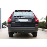 Фаркоп Aragon (быстросъемный крюк, горизонтальное крепление) для Volvo XC90 I 2003-2014.. Артикул E6807AS