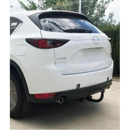 Фаркоп Aragon для Mazda CX-5 II 2017-2020 с Adblue. Быстросъемный крюк. Артикул E4009BV