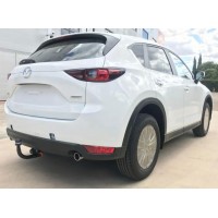 Фаркоп Aragon для Mazda CX-5 II 2017-2020 с Adblue. Быстросъемный крюк. Артикул E4009BV