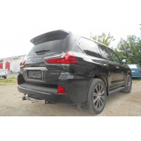 Фаркоп Baltex для Lexus LX 570 2008-2020. (с декор. накладкой) Фланцевое крепление. Артикул Y-20aNML