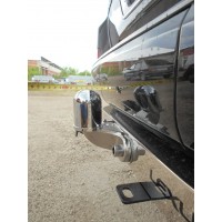 Фаркоп Baltex для Lexus LX 570 2008-2020. (с декор. накладкой) Фланцевое крепление. Артикул Y-20aNML