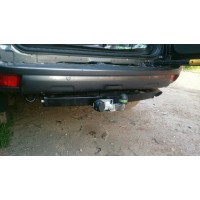 Фаркоп Лидер-Плюс для Toyota Land Cruiser Prado 120 2002-2009. Фланцевое крепление. Артикул T113-F