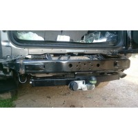 Фаркоп Лидер-Плюс для Toyota Land Cruiser Prado 120 2002-2009. Фланцевое крепление. Артикул T113-F