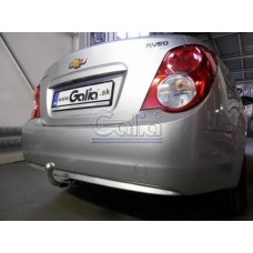 Фаркоп Galia оцинкованный для Chevrolet Aveo II седан 2012-2015. Быстросъемный крюк. Артикул C063C