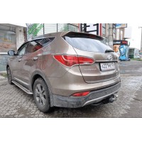 Фаркоп Союз-96 для Hyundai Santa Fe III бензин 2013-2017 Фланцевое крепление. Артикул HYSF.10.4071