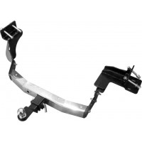 Фаркоп PT Group с хромированной накладкой для Kia Sorento Prime 2018-2020. Артикул 06051501